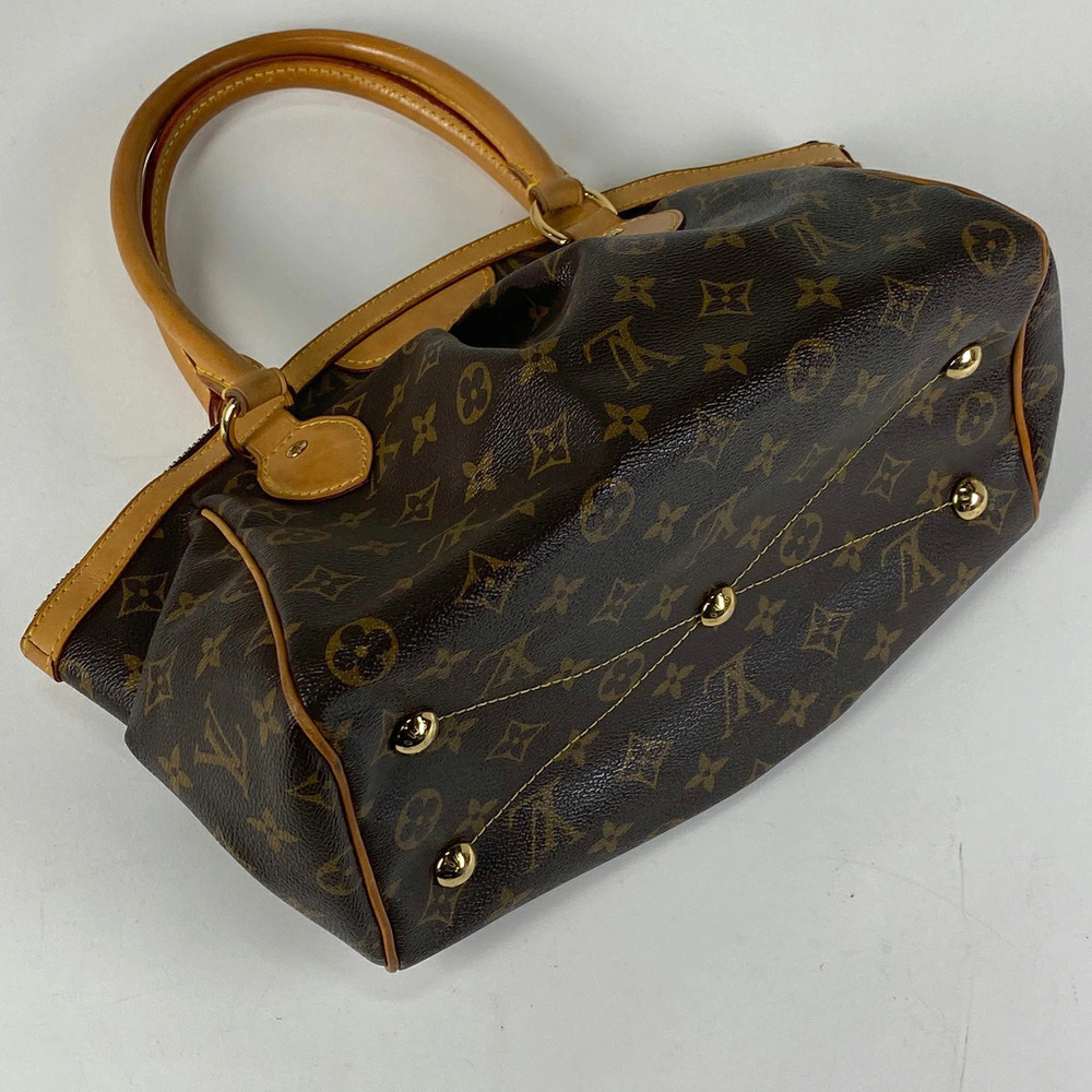 Louis Vuitton Brown Handbag Tote Tivoli Monogram Bag